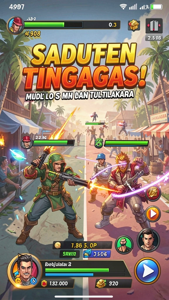 gacormega - Grafis berkualitas tinggi dan efek menarik.