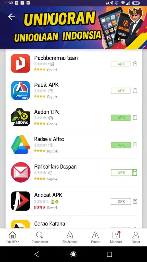 monte77 - Antarmuka pengguna yang intuitif dan mudah digunakan.