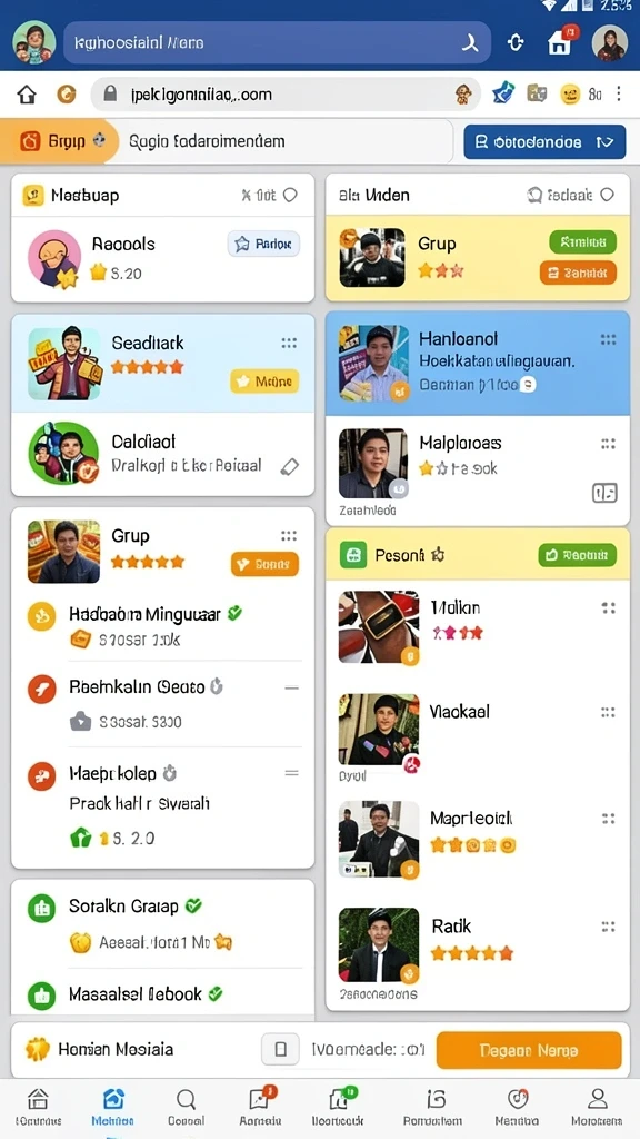 ohtogel - Antarmuka pengguna OHTOGEL yang menarik dan mudah dipahami.