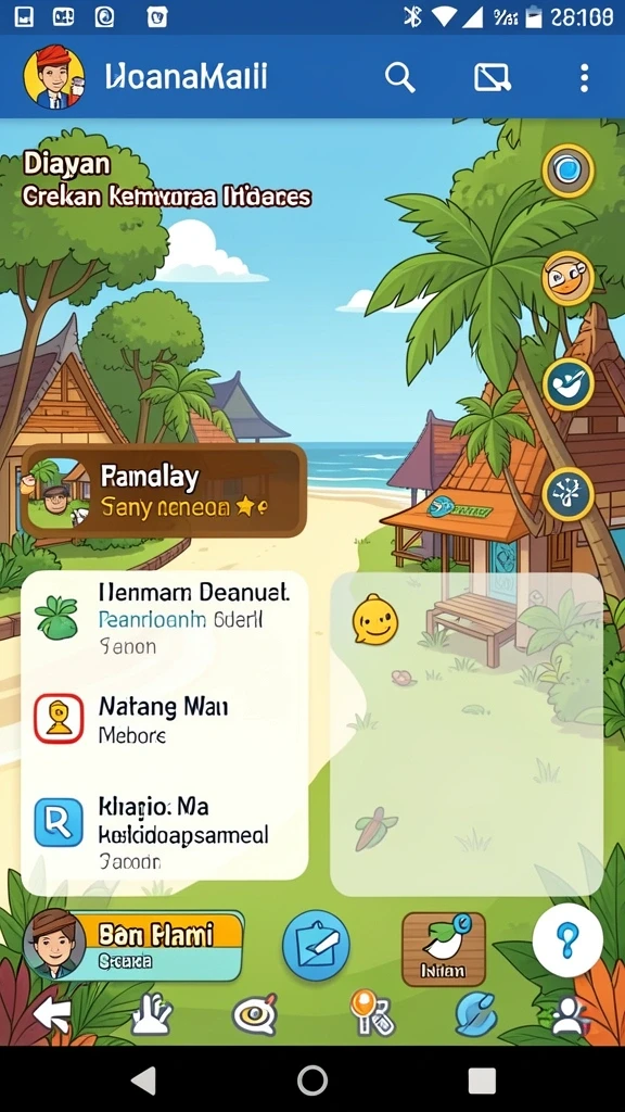 pgstar777 - Tampilan menarik dan mudah dinavigasi.