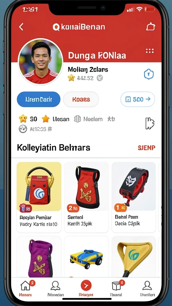 serurp - Berbagai karakter yang dapat dipilih dan dikustomisasi.