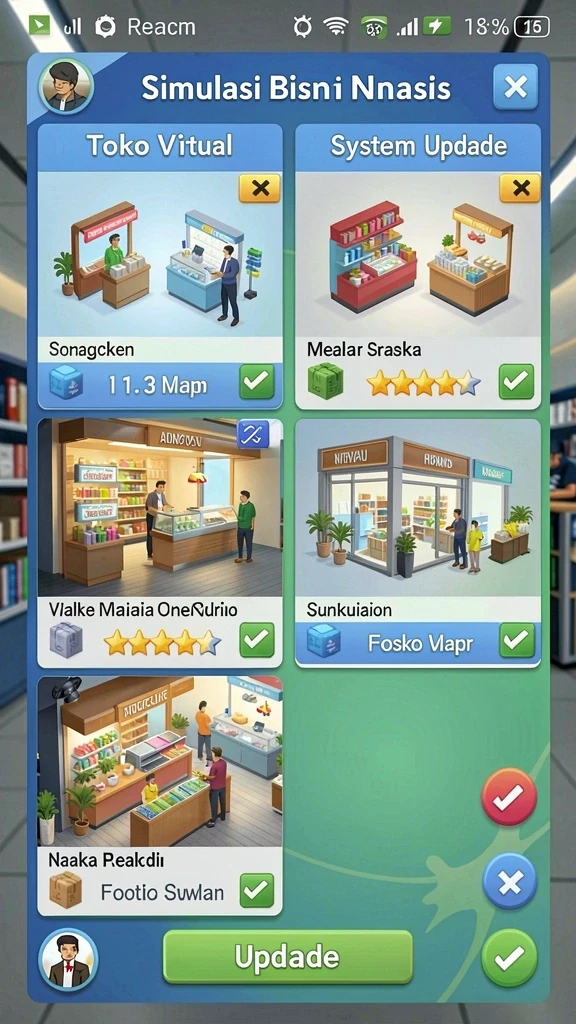 vv62 - Tampilan antarmuka yang menarik dan user-friendly.